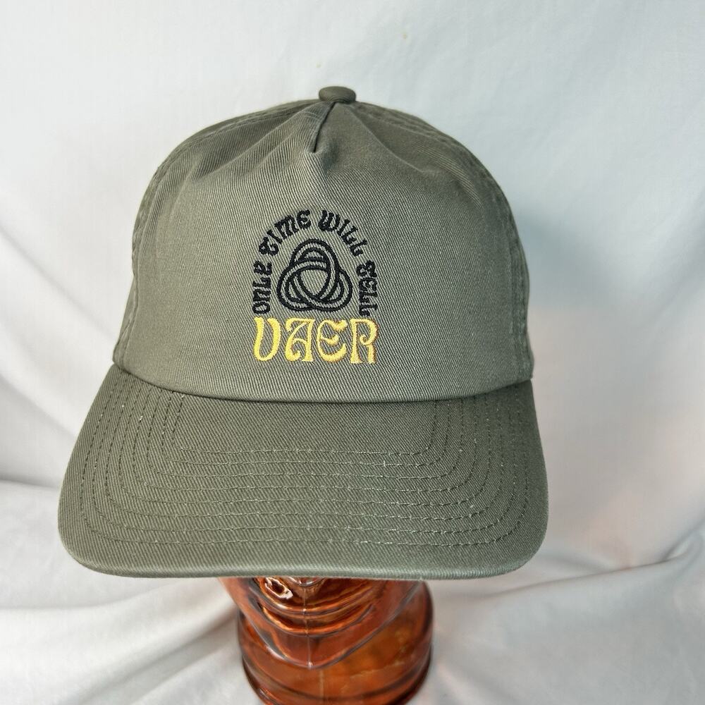 VAER Only Time Will Tell Hat Green Snapback